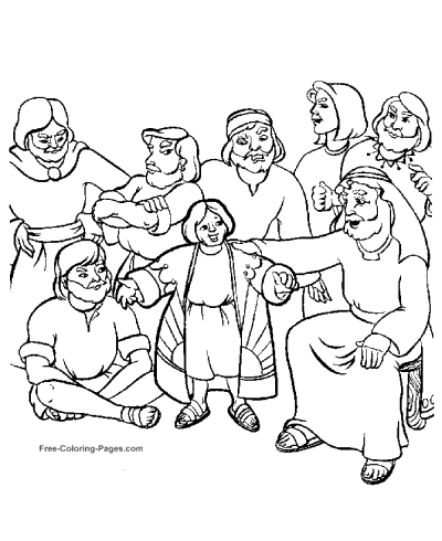 Bible Coloring Pages - Color Christian Picture