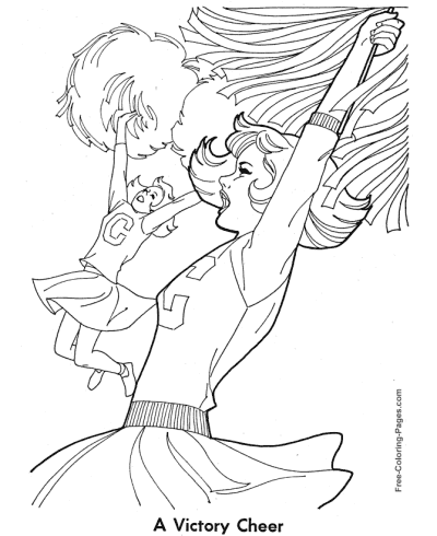 Cute Girls Vol.3 Coloring Pages - Crella