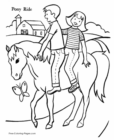 horse coloring pages sheets and pictures
