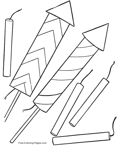 Coloring pages of rockets