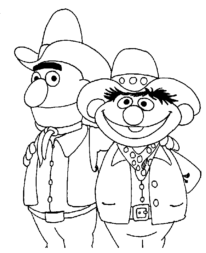 Sesame Street Coloring Pages - 02