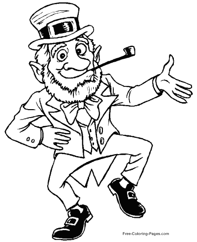 St. Patrick´s Day coloring pages